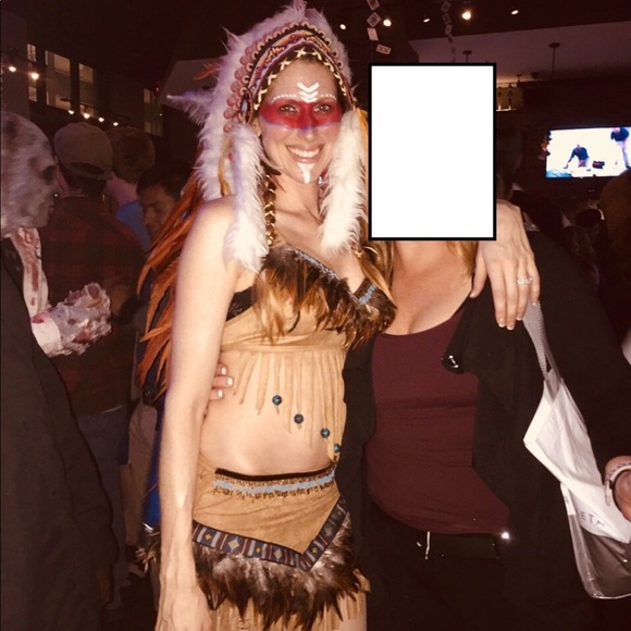 Sexy Indian Halloween costume with hat and boots - Picture 3 of 6